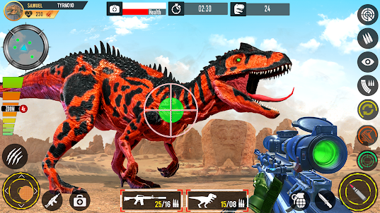 Wild Dino Hunting: Hunter Game Game for Android - Download