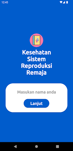 Android application Kespro Remaja screenshort