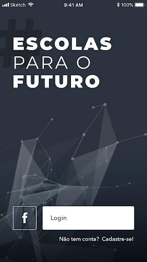 Android application Escolas para o Futuro screenshort