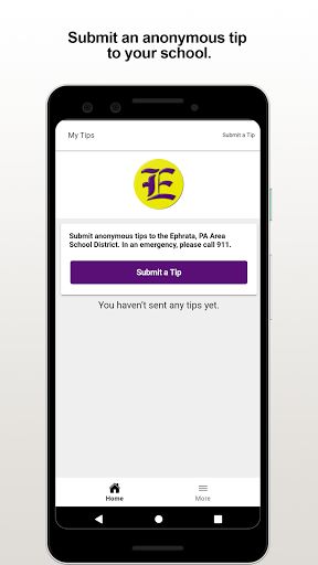 Android application Ephrata Tips screenshort