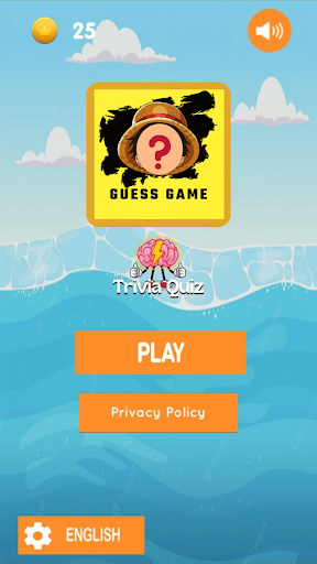 Android application Guess Characters screenshort