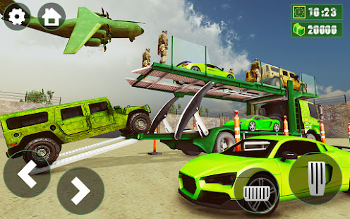 Limo Car Game Army Transport 1.0 APK screenshots 18