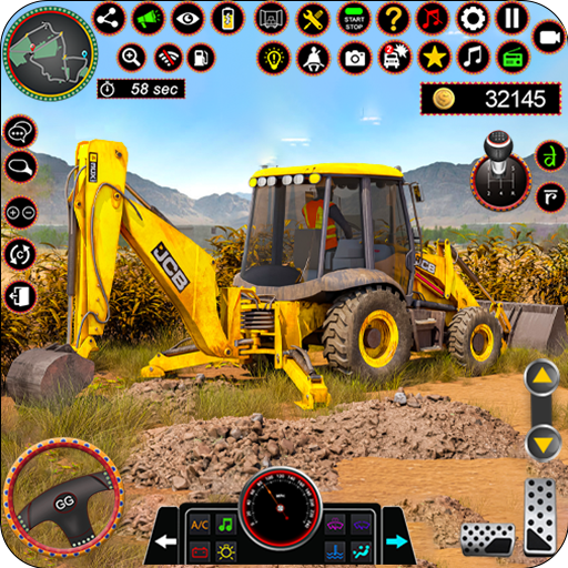 JCB Heavy Excavator Games logo