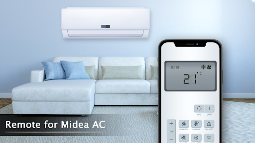 Remote for Midea AC Screen 2