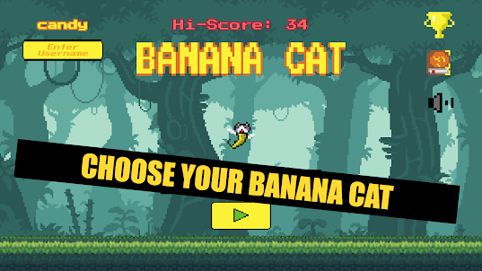 Banana Cat: Forest Run