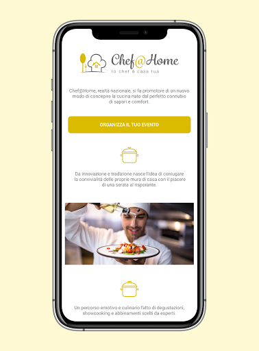Android application Chef@Home screenshort