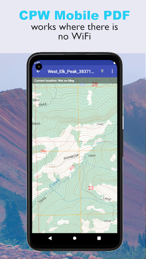 Screenshot of CPW Mobile PDF
