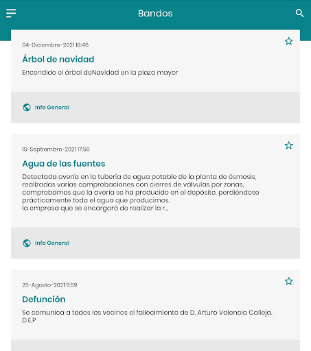 Cervera del Llano Informa Screen 2