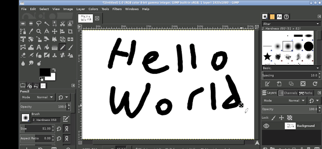 GIMP (GNU Image Manipulation Program) 3