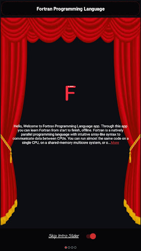 Android application Fortran Programming Language screenshort