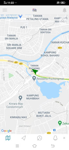 Android application Navi-Agnostics GPS screenshort