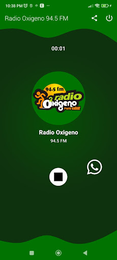 Radio Oxigeno 94.5 FM Screen 2