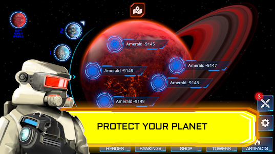 Planet TD Tower Defense Game