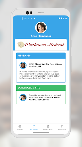 Android application Hopdoc screenshort