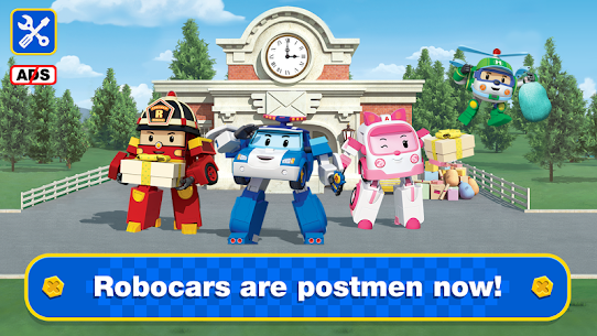Robocar Poli Postman: Good Games for Boys & Girls Apk Mod for Android [Unlimited Coins/Gems] 1