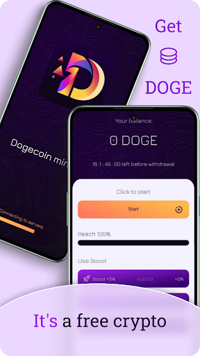 Android application Dogecoin mining screenshort