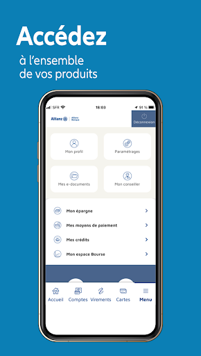 Allianz Banque Mobile Screen 3