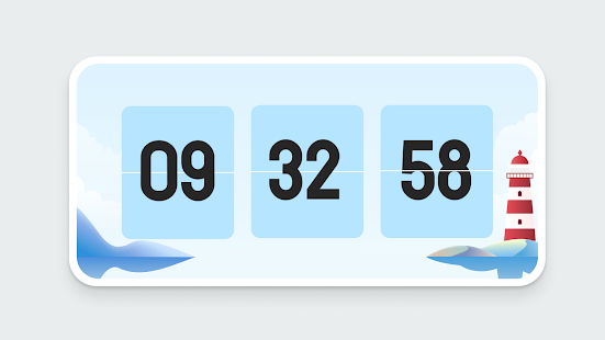 Fliqlo - flip clock, zen clock 1.1.1 APK screenshots 3