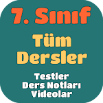 Cover Image of 下载 7. Sınıf Tüm Dersler Test Çöz Konu Anlatımı 3.2 APK