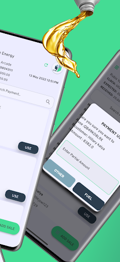 Android application Crato : Fuel Station System screenshort
