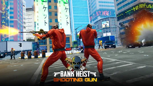 Bank Heist Shooting Gun Jeux