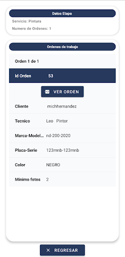 Pro Order Técnicos Screen 3