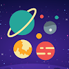 Tata Surya Simulasi dan Puzzle icon