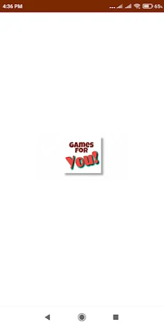 Games for you - Screenshot 1