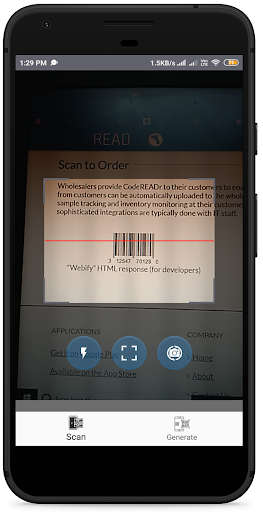 Bar code | QR-Scanner and Gene Screen 3