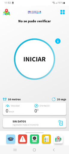 Android application Protector Tracker screenshort