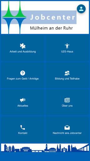 Android application Jobcenter Mülheim an der Ruhr screenshort