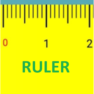 Actual Size Ruler mm cm inch