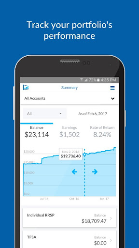 Android application ModernAdvisor screenshort