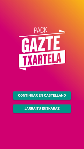 Android application Pack Gazte-txartela screenshort