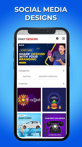 Android application Daily Designs screenshort