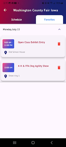 Washington County Fair Iowa Screen 3