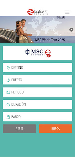 Vista previa de la aplicación