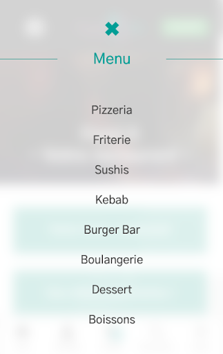 Android application Food It Demo screenshort