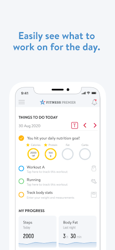 Screenshot of Fitness Premier 24/7 Clubs