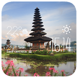 Bali Weather Widget/Clock icon