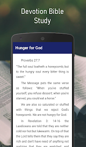 Screenshot 1 Devotion Bible Study android