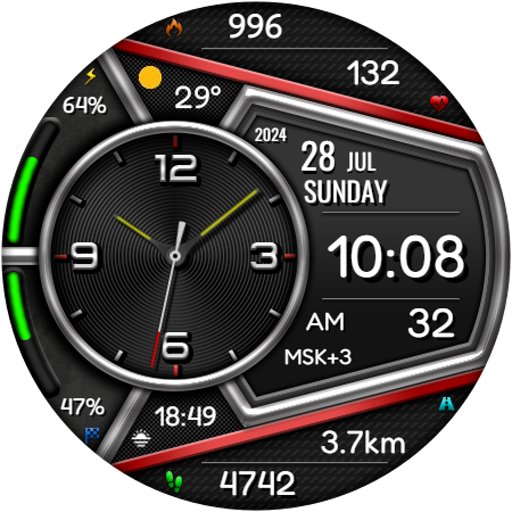 Hybrid MOHADUM WD19 Watch face Descarga en Windows
