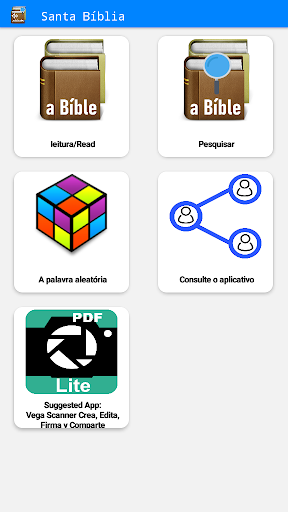 Android application Bíblia em português offline screenshort