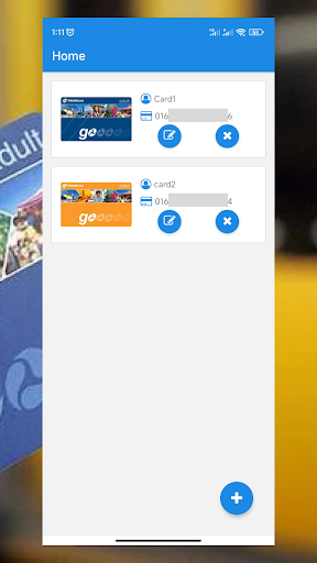 Queenslanders GoCard History Screen 2
