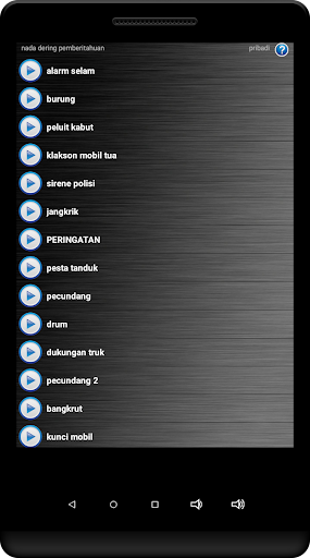 Pratinjau aplikasi