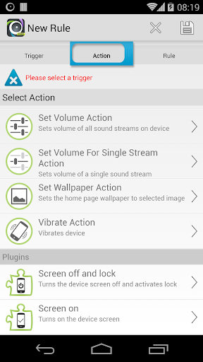 AutomateIt Screen On-OffandLock