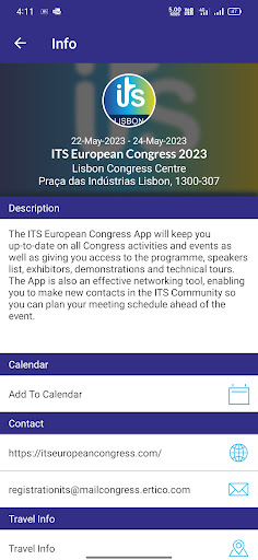 ITS Congress 2023 Screen 2