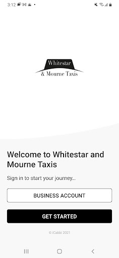 Android application Whitestar & Mourne Taxis screenshort