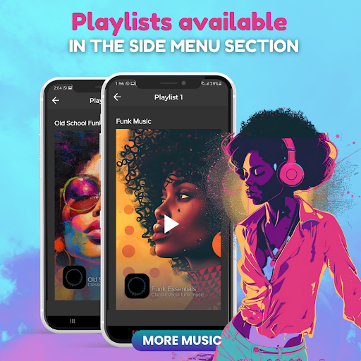 Screenshot of Funk Music App