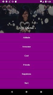 Girl Quotes 1.0 APK screenshots 1